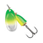 BLUE FOX CLASSIC VIBRAX SPINNER Size 5 Northern Lights - Green Chartreuse UV