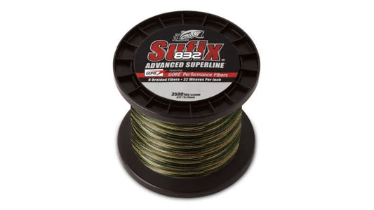 SUFIX 832 BRAID BULK SPOOL by the Yard. 50LB,40LB,30LB,20LB