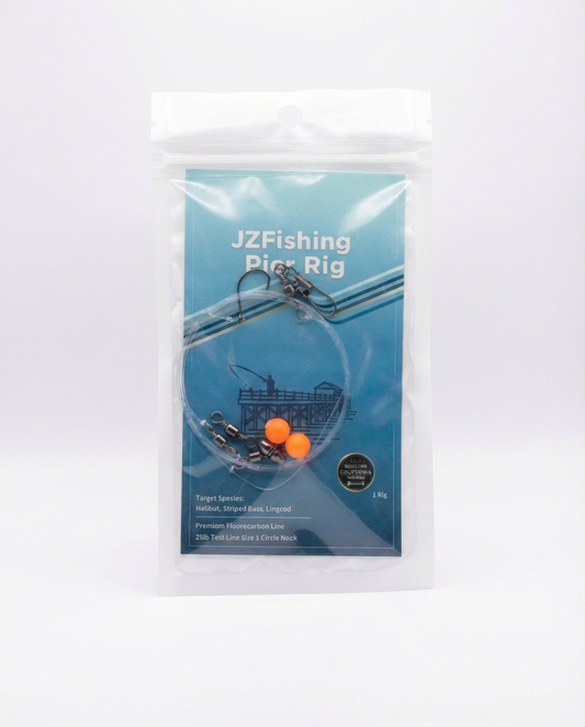 JZFishing Pier Rig Size 1 circle hook