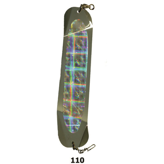 SILVER HORDE DOUBLE BB FLASHER CHROME SILVER MYLAR 4911 012 110