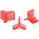 HookBonnets10PkLarge RED