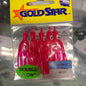 Gold Star octopus, double glow pink