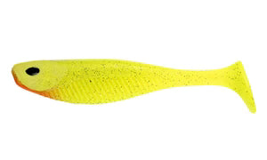 NOMAD DESIGN DOZER MINNOW 4" - 4 PACK - LIVE OPS CHARTREUSE UV