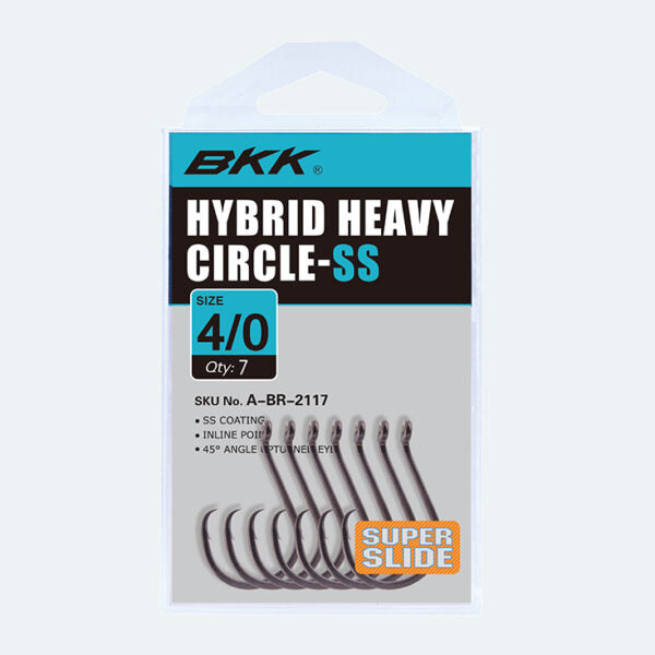 HYBRID HEAVY CIRCLE-SS 4/0 QTY 7  A-BR-2117