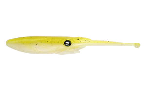 NOMAD DESIGN JERKSQUID 4" JERKSHAD - 5 PACK - LIVE OPS CHARTREUSE WHITE
