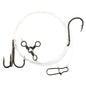 PITBULL TACKLE HALIBUT RIG - LARGE (1/0 OCTOPUS & #4 TREBLE SLIDING - 30LB