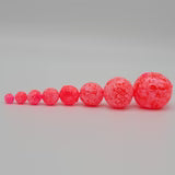 BNR SOFT BEADS MOTTLED RED 10MM 10 PK