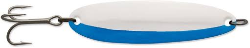 LUHR-JENSEN KROCODILE CHROME NEON BLUE 3/4 OZ