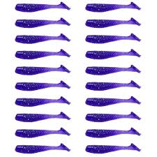 BATTLESTAR FlipFlop N'Socks 2" Perch Baits BLURPLE