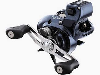 DAIWA LEXA 150 LINE COUNTER LOW PROFILE REEL LEXA-LC150HL