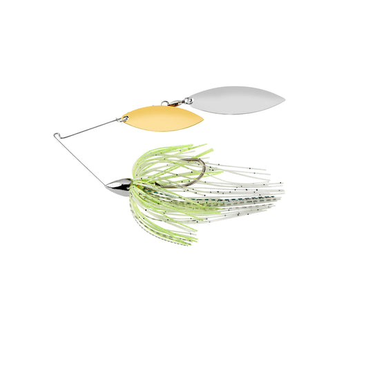 WAR EAGLE Spinnerbait, 1/2oz, #2Willow, Nickel, Spot Remover, 1pk
