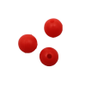 ANGLERS KING HARD GLOW BEADS Red Round