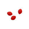ANGLERS KING HARD GLOW BEADS Red Oval