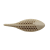BERKLEY POWERBAIT MAXSCENT FLUX-GILL WHITE PEARL 3.5"
