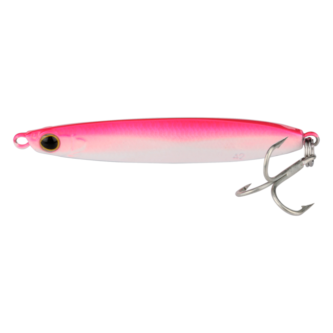 CURRENT SNIPER JIG. JM007MEA PINK GLOW 012 100g 4 1/4" 108MM