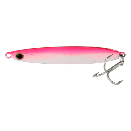 CURRENT SNIPER JIG. JM007MEA PINK GLOW 012 100g 4 1/4" 108MM