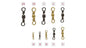 PUCCI BARREL SWIVELS size 12