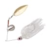 BOOYAH COUNTER STRIKE SPINNERBAIT Tandem / #3 Colorado, #4 Willow Color: Snow White Hook: 5/0 Weight:  1/2oz
