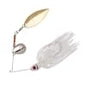 BOOYAH COUNTER STRIKE SPINNERBAIT Tandem / #3 Colorado, #4 Willow Color: Snow White Hook: 5/0 Weight: 3/8 oz