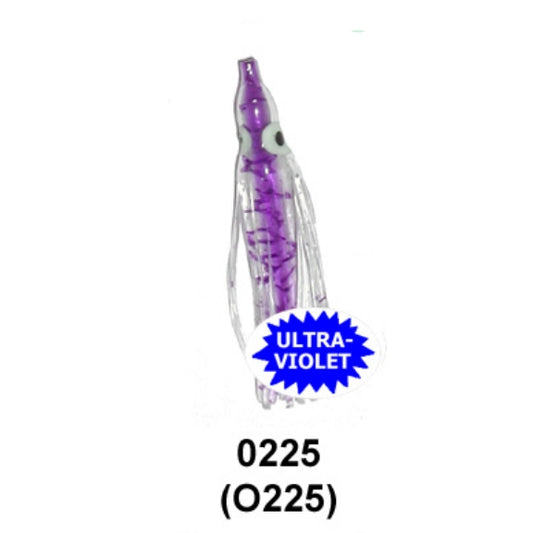 SILVER HORDE MICRO SQUID GOLD STAR - YAMASHITA 1018 0225 CLEAR PURPLE SPATTER
