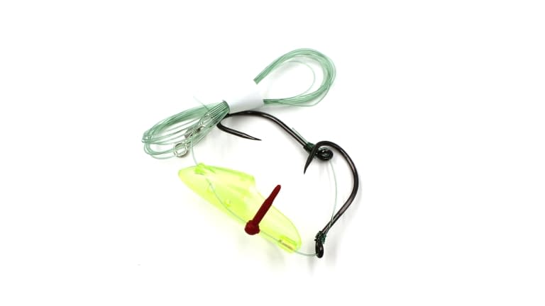 KRIPPLED ANCHOVY BARBLESS RIGGED CHARTREUSE