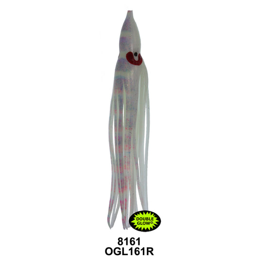SILVER HORDE OCTOPUS SQUID GOLD STAR - YAMASHITA 3.5 5PK 0GL161R GLOW MOTHER OF PEARL