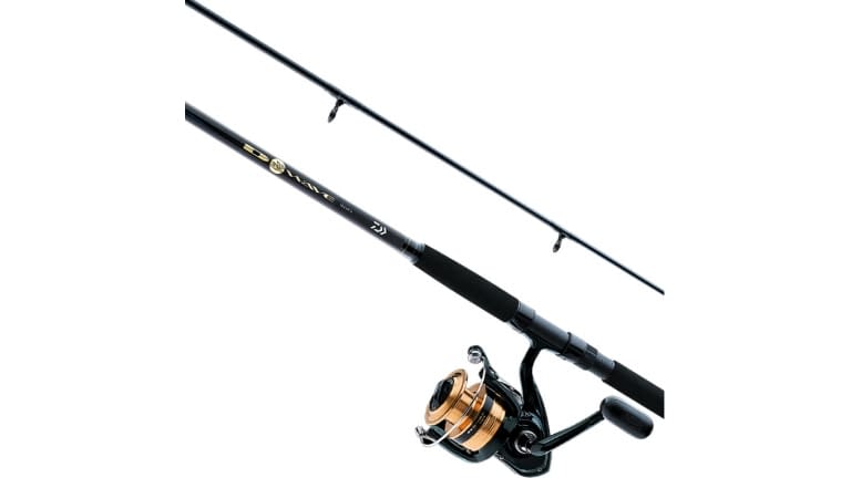 DAIWA D-WAVE SALTWATER COMBOS W/ GRAPHITE ROD 10'