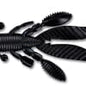 YAMAMOTO FLAPPIN' HOG BLACK W/ LRG BLUE FLAKE