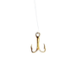 EAGLE CLAW SNELLED TREBLE HOOKS QTY 3 SIZE 14