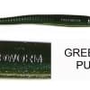 ROBOWORM FAT STRAIGHT TAIL WORM 6" GREEN NEON PUMPKIN RW-SF-F6FB-8