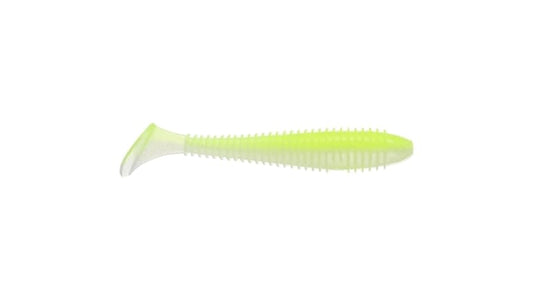 KEITECH FAT SWING IMPACT CHARTREUSE BACK PEARL 3.3" 487T
