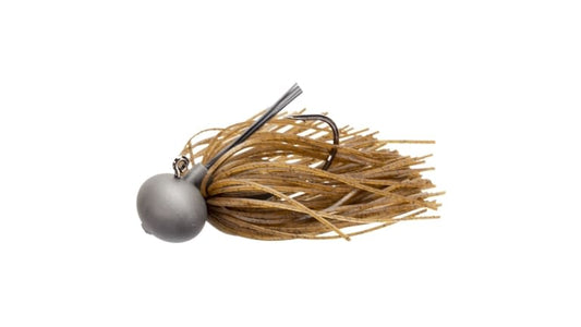 KEITECH M2 FOOTBALL JIG Dark GREEN PUMPKIN 1/2 OZ  SR-40