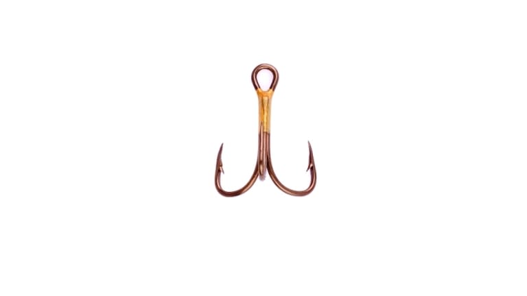 EAGLE CLAW 2X STRONG TREBLE HOOK size 8 qty 5