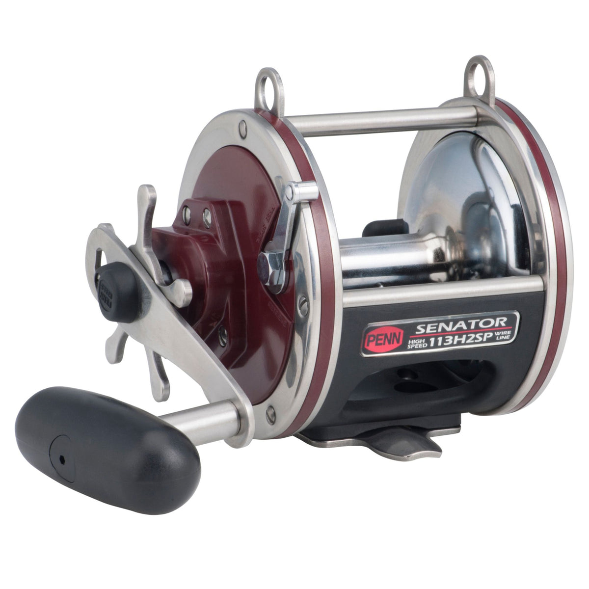 Penn Special Senator Star Drag Reel - 113H2SP - 4/0 - Red & Black - Right-Hand
