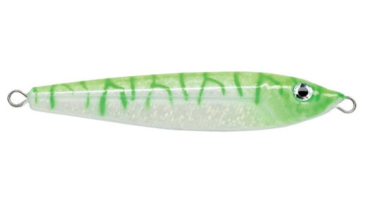 P-LINE LASER MINNOW 1 OZ GLOW GREEN TIGER