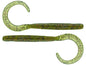 Evergreen Lucy Curly Tail Worm WATERMELON RED
