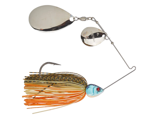 RIVER2SEA ISH MONROE BLING SPINNERBAIT 1/2oz Willow/Colorado  Blades BLUE GILL