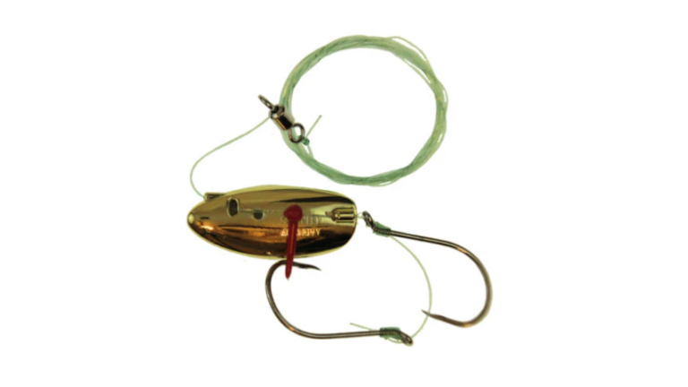 KRIPPLED ANCHOVY BARBLESS RIGGED GOLD