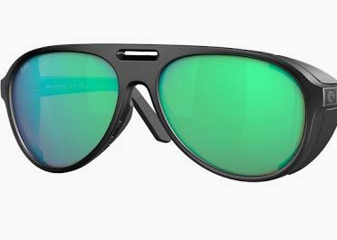 COSTA SUNGLASSES GRAND CATALINA MATTE BLACK W/ GREEN LENSES