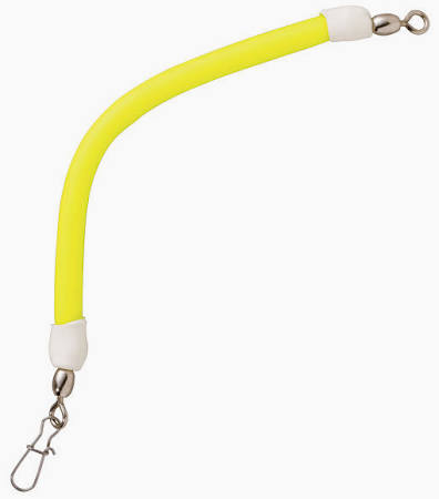 Dipsy diver snubber Chartreuse