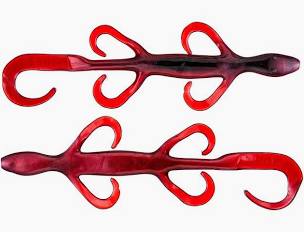 Zoom Lizard 6" RED SHAD