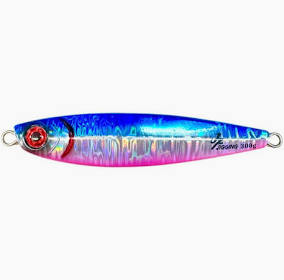 Major Craft Jigpara Vertical Tungsten Jigs 250 Grams BLUE PINK