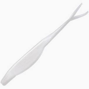 ZOOM SUPER FLUKE WHITE PEARL 6" QTY 6