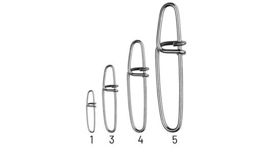 SPRO TWIN LOCK SNAP SIZE 1 50LB QTY 8