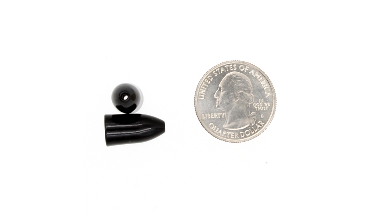 E-Z WEIGHTS TUNGSTEN BULLET WEIGHT 3/16 oz black qty 4