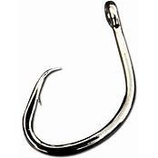 Hayabusa Saltwater Circle Hook - Black Nickel, #1, 25pk