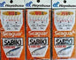 HAYABUSA Sabiki® S-650E RED – MIX-YARN- 13LBS - 7LBS    SIZE 4 MINI HOOKS