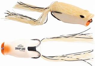 Copper Red Baits Loud Mouth Popping Frog BONE