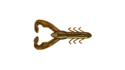YUM CHRISTIE CRAW GREEN PUMPKIN 3.5".   8 PER