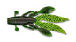 YAMAMOTO FLAPPIN' HOG Watermelon/ Large Black & Small Red Flake 3.75"